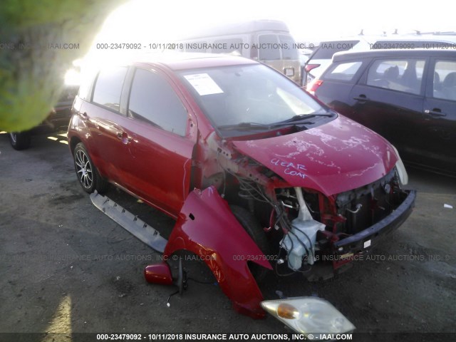 JTKKT624350096757 - 2005 TOYOTA SCION XA წითელი ფოტო 1