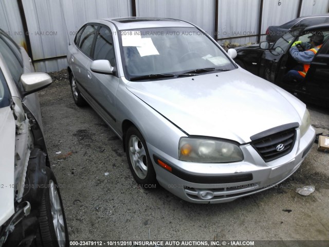 KMHDN56D66U199076 - 2006 HYUNDAI ELANTRA GLS/GT/LIMITED SILVER photo 1