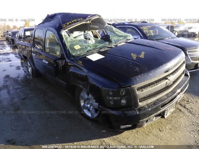 3GCPKTE34BG250398 - 2011 CHEVROLET SILVERADO K1500 LTZ BLACK photo 1