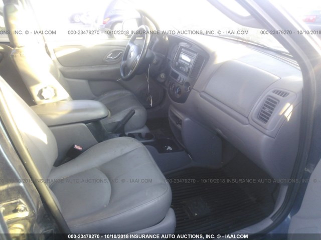 4F2YU08192KM29598 - 2002 MAZDA TRIBUTE LX/ES 蓝色 照片 5