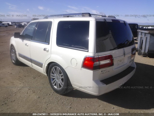 5LMFU27507LJ02119 - 2007 LINCOLN NAVIGATOR Biały zdjęcie 3