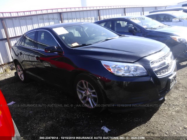 1G11C5SA3DF128436 - 2013 CHEVROLET MALIBU 1LT BLACK photo 1