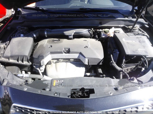 1G11C5SA3DF128436 - 2013 CHEVROLET MALIBU 1LT BLACK photo 10