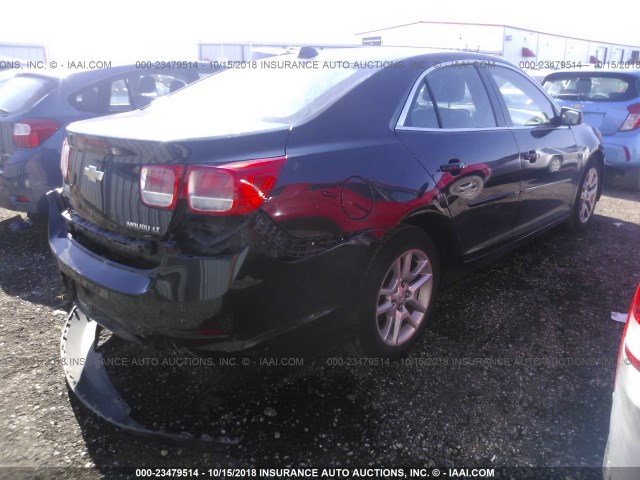 1G11C5SA3DF128436 - 2013 CHEVROLET MALIBU 1LT BLACK photo 4