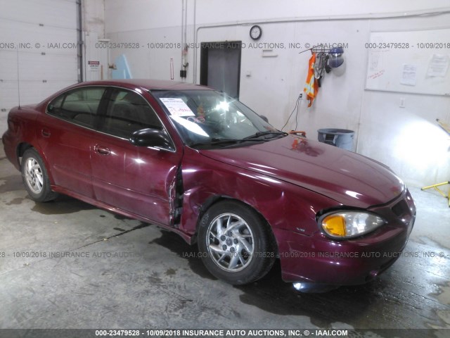 1G2NG52E94M546614 - 2004 PONTIAC GRAND AM SE2 BURGUNDY photo 1