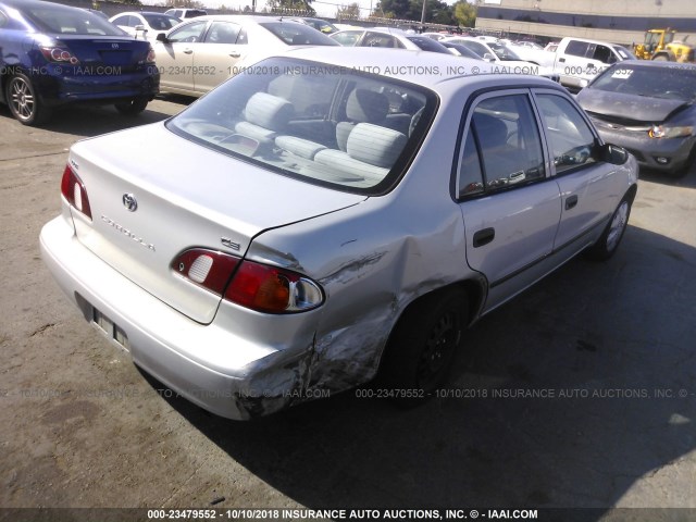 1NXBR12EXYZ416392 - 2000 TOYOTA COROLLA VE/CE/LE 灰色 照片 4