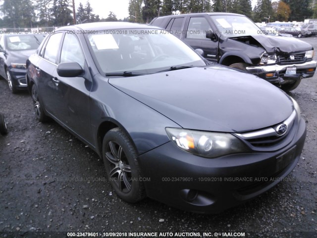 JF1GE6A60AH508936 - 2010 SUBARU IMPREZA 2.5I GRAY photo 1