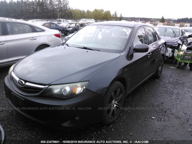 JF1GE6A60AH508936 - 2010 SUBARU IMPREZA 2.5I GRAY photo 2