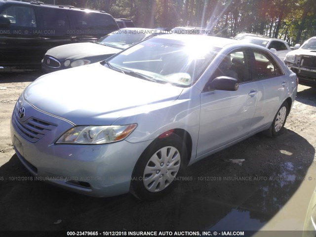 4T1BE46KX9U844672 - 2009 TOYOTA CAMRY SE/LE/XLE Light Blue photo 2