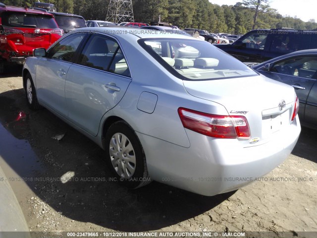 4T1BE46KX9U844672 - 2009 TOYOTA CAMRY SE/LE/XLE Light Blue photo 3