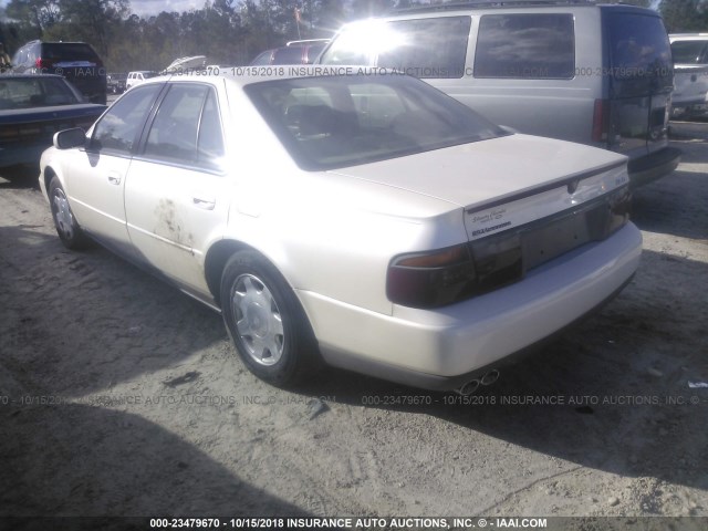 1G6KS54Y7YU163137 - 2000 CADILLAC SEVILLE SLS WHITE photo 3