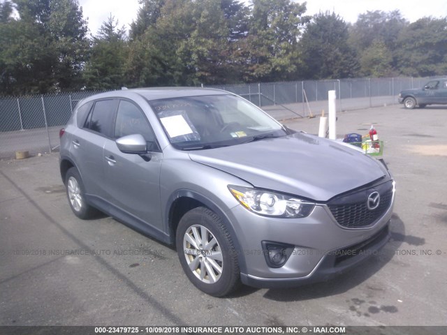 JM3KE4CE3D0121644 - 2013 MAZDA CX-5 TOURING SILVER photo 1