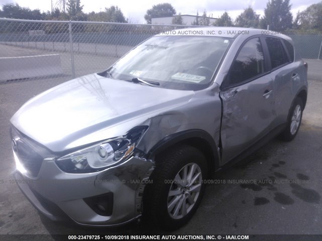 JM3KE4CE3D0121644 - 2013 MAZDA CX-5 TOURING SILVER photo 6