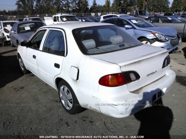 2T1BR12E7YC306143 - 2000 TOYOTA COROLLA VE/CE/LE 白色 照片 3