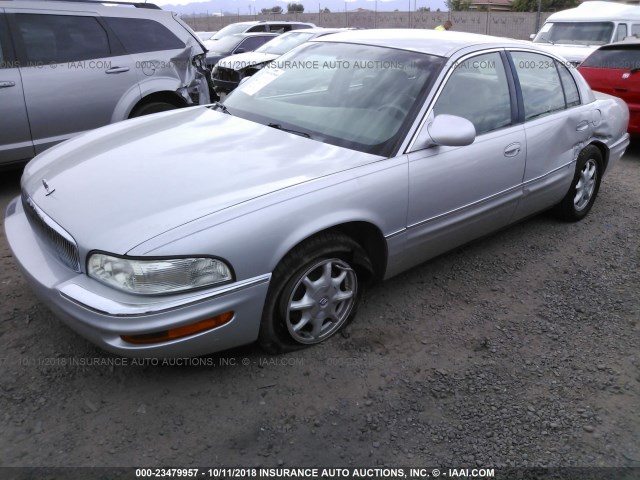 1G4CW54K1Y4286543 - 2000 BUICK PARK AVENUE  SILVER photo 2