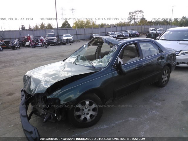 1YVGF22D7W5780903 - 1998 MAZDA 626 ES/LX GREEN photo 2