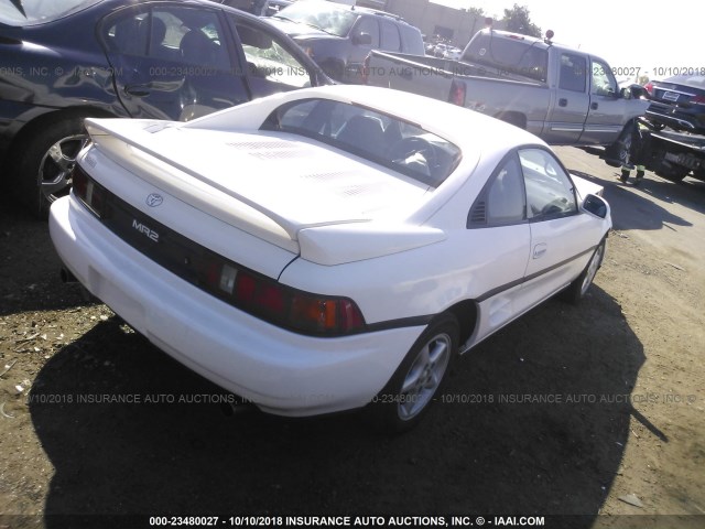 JT2SW21M8M0010147 - 1991 TOYOTA MR2 WHITE photo 4