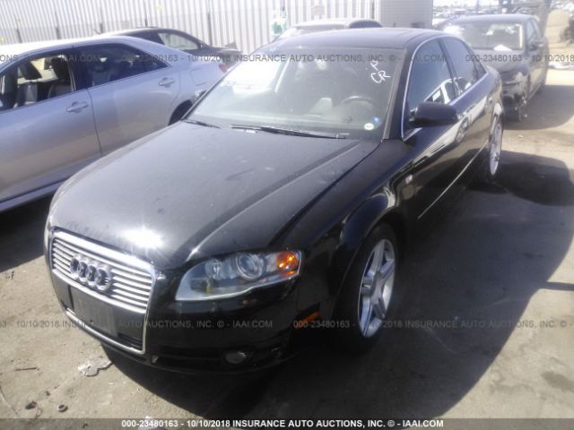 WAUAF78E07A105683 - 2007 AUDI A4 2/TURBO BLACK photo 2