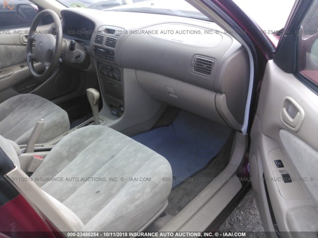 2T1BR18E2YC351191 - 2000 TOYOTA COROLLA VE/CE/LE 栗色 照片 5