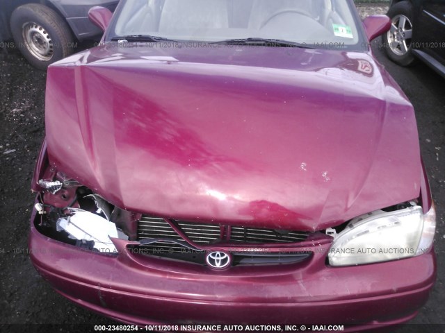 2T1BR18E2YC351191 - 2000 TOYOTA COROLLA VE/CE/LE 栗色 照片 6