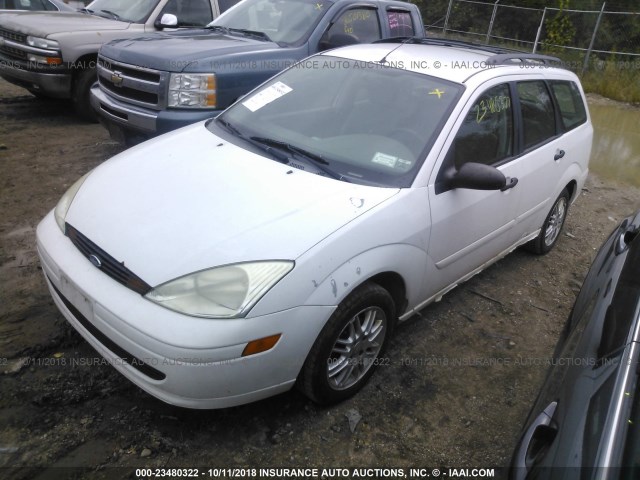 1FAFP36352W342722 - 2002 FORD FOCUS SE/SE COMFORT/ZTW/SE SPOR WHITE photo 2