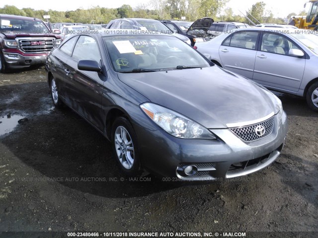 4T1CE30P47U755311 - 2007 TOYOTA CAMRY SOLARA SE/SLE ნაცრისფერი ფოტო 1