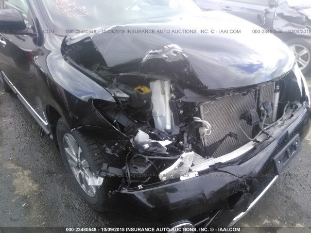5N1AR2MM0DC615988 - 2013 NISSAN PATHFINDER S/SV/SL/PLATINUM BLACK photo 6