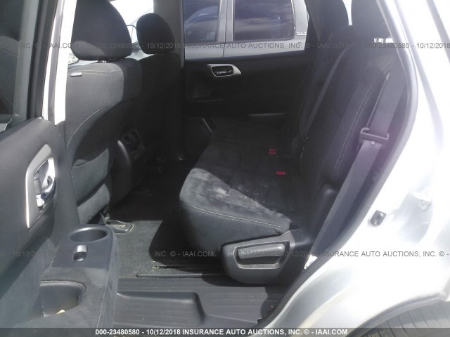 5N1AR2MNXEC604913 - 2014 NISSAN PATHFINDER S/SV/SL/PLATINUM SILVER photo 8