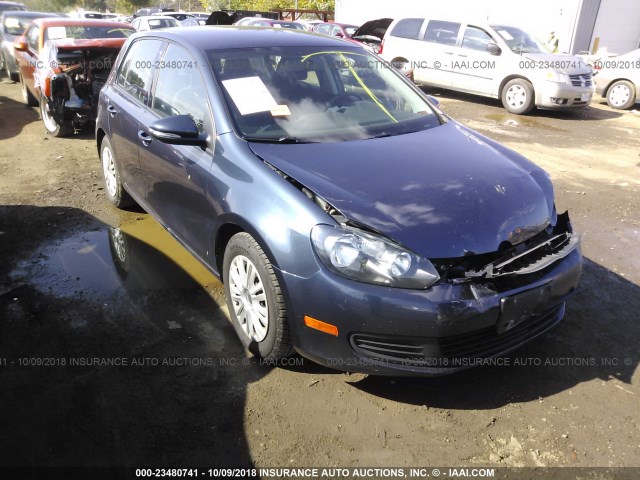 WVWDB7AJ3DW140008 - 2013 VOLKSWAGEN GOLF 蓝色 照片 1