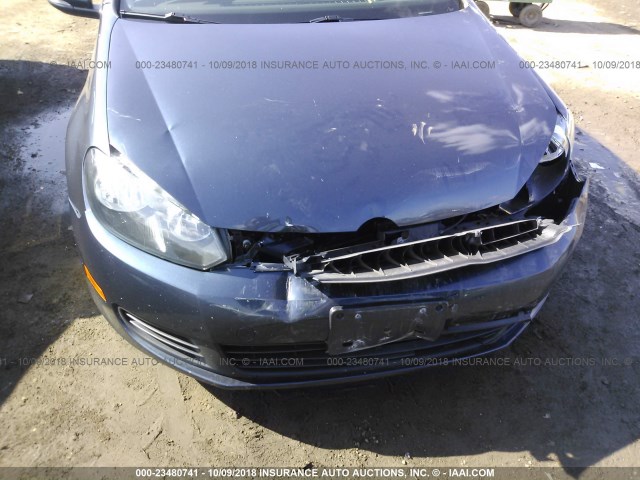 WVWDB7AJ3DW140008 - 2013 VOLKSWAGEN GOLF 蓝色 照片 6