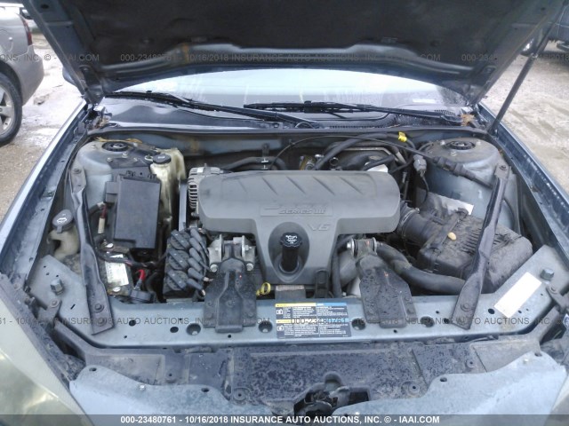 2G2WP552261127962 - 2006 PONTIAC GRAND PRIX BLUE photo 10
