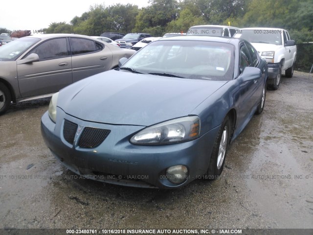 2G2WP552261127962 - 2006 PONTIAC GRAND PRIX BLUE photo 2