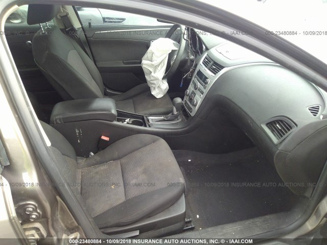 1G1ZC5EUXCF326440 - 2012 CHEVROLET MALIBU 1LT GRAY photo 5