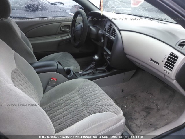 2G1WX12K849278062 - 2004 CHEVROLET MONTE CARLO SS ნაცრისფერი ფოტო 5