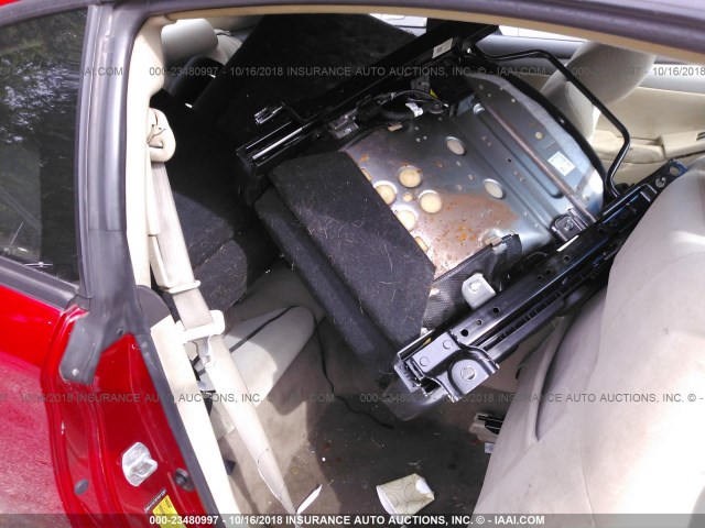 4T1CE38P16U712905 - 2006 TOYOTA CAMRY SOLARA SE/SLE წითელი ფოტო 8