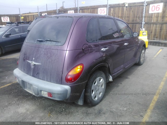 3C4FY48B23T561923 - 2003 CHRYSLER PT CRUISER CLASSIC PURPLE photo 4