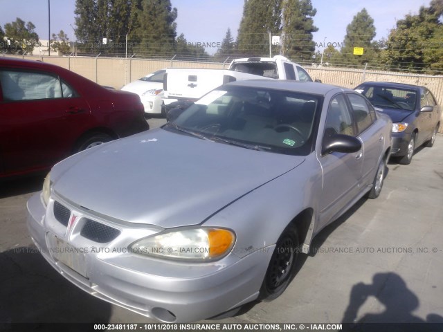 1G2NF52E14M501427 - 2004 PONTIAC GRAND AM SE1 SILVER photo 2