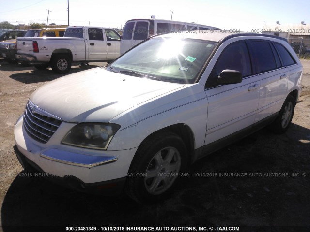 2C4GM68465R330090 - 2005 CHRYSLER PACIFICA TOURING WHITE photo 2