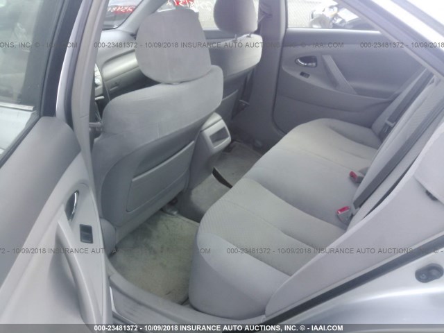JTNBE46K273124849 - 2007 TOYOTA CAMRY NEW GENERAT CE/LE/XLE/SE SILVER photo 8