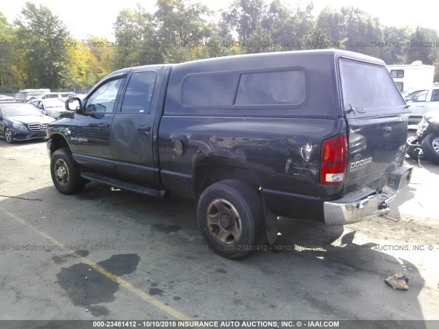 3D7KU28D93G710763 - 2003 DODGE RAM 2500 ST/SLT 黑色 照片 3