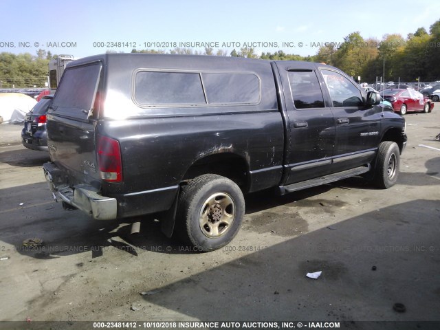 3D7KU28D93G710763 - 2003 DODGE RAM 2500 ST/SLT 黑色 照片 4