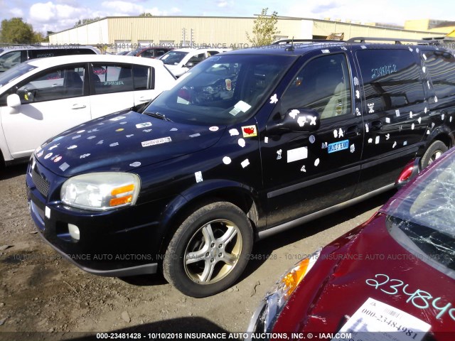 1GNDV23L15D158097 - 2005 CHEVROLET UPLANDER LS BLUE photo 2