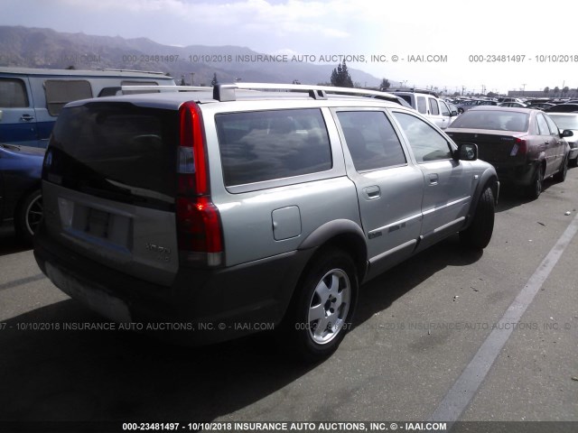 YV1SZ59H241159858 - 2004 VOLVO XC70 SILVER photo 4