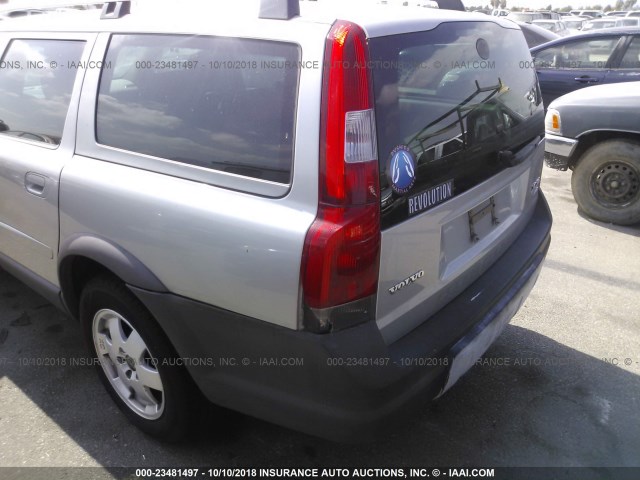 YV1SZ59H241159858 - 2004 VOLVO XC70 SILVER photo 6