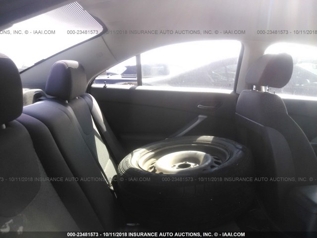 1G2ZF58B474127673 - 2007 PONTIAC G6 VALUE LEADER/BASE GREEN photo 8