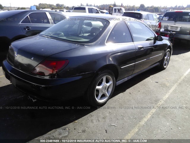 19UYA1156VL000267 - 1997 ACURA 2.2CL 黑色 照片 4