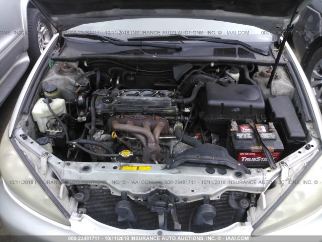 4T1BE32KX5U529980 - 2005 TOYOTA CAMRY LE/XLE/SE Күміс фото 10