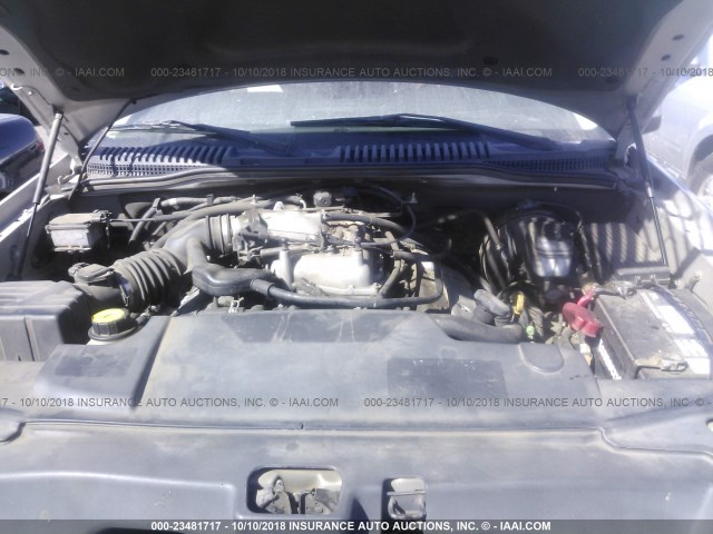 5LMEU68H95ZJ16929 - 2005 LINCOLN AVIATOR 棕色 照片 10