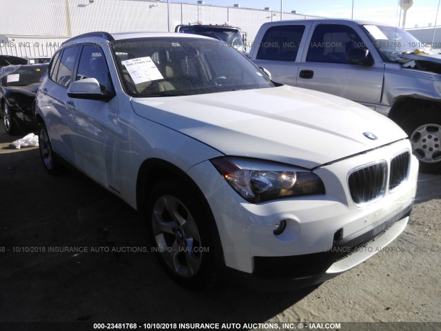 WBAVM1C53EVW51153 - 2014 BMW X1 SDRIVE28I WHITE photo 1