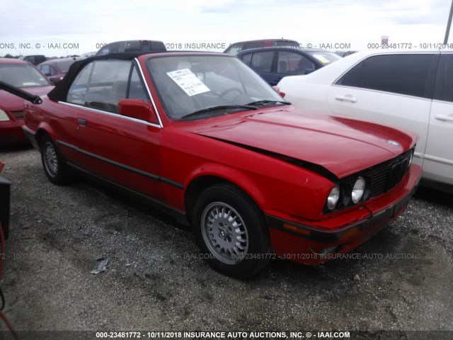 WBABA7310MEJ11849 - 1991 BMW 318 I RED photo 1